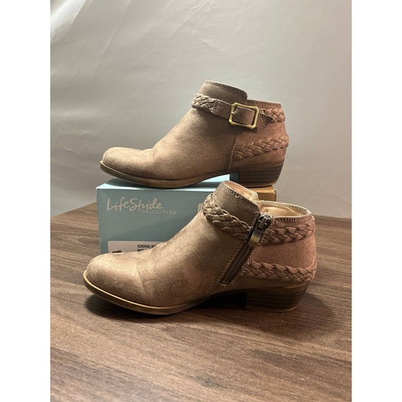 LifeStride Adriana low ankel bootie sz 6.5 - Picture 2 of 5
